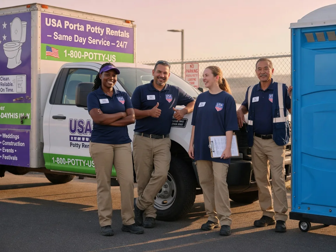 Porta Potty Rental company in Fultonham, OH
