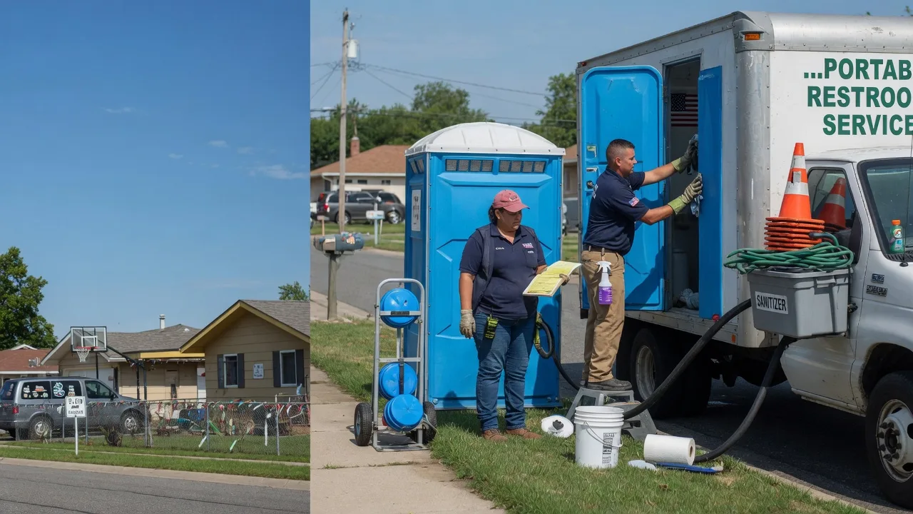 Portable Toilet Rental in Fultonham, OH near me